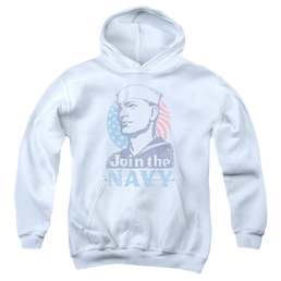 U.S. Navy Join Now - Youth Hoodie Youth Hoodie (Ages 8-12) U.S. Navy   