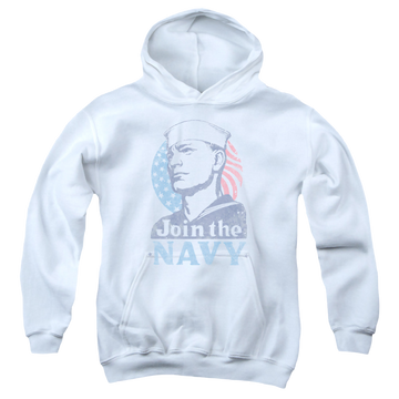 U.S. Navy Join Now - Youth Hoodie Youth Hoodie (Ages 8-12) U.S. Navy   