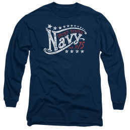 U.S. Navy Stars - Men's Long Sleeve T-Shirt Men's Long Sleeve T-Shirt U.S. Navy   