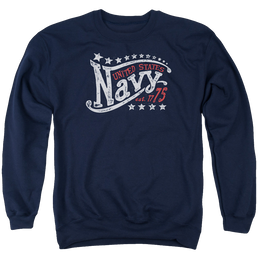 U.S. Navy Stars - Men's Crewneck Sweatshirt Men's Crewneck Sweatshirt U.S. Navy   