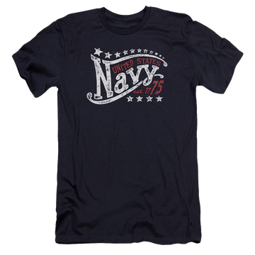 U.S. Navy Stars - Men's Premium Slim Fit T-Shirt Men's Premium Slim Fit T-Shirt U.S. Navy   