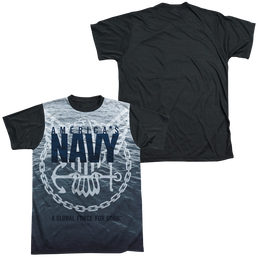 U.S. Navy Force For Good - Men's Black Back T-Shirt Men's Black Back T-Shirt U.S. Navy   