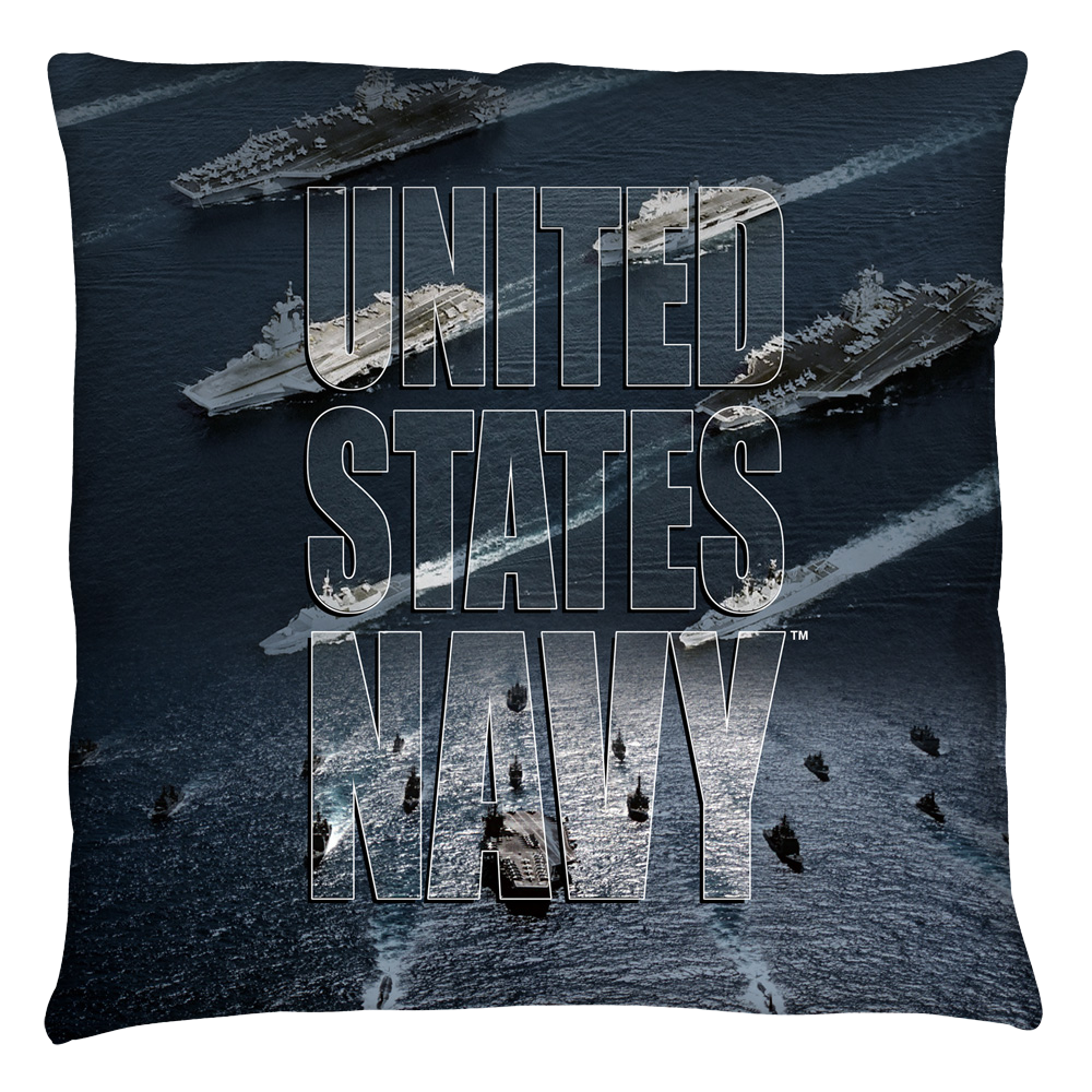 Navy Fleet Throw Pillow Throw Pillows U.S. Navy   