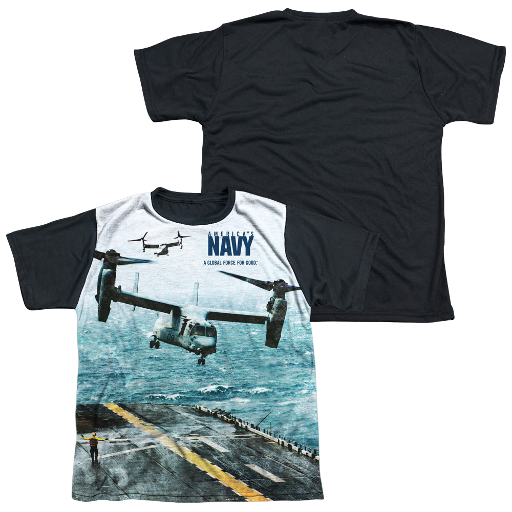 U.S. Navy Osprey - Youth Black Back T-Shirt Youth Black Back T-Shirt (Ages 8-12) U.S. Navy   