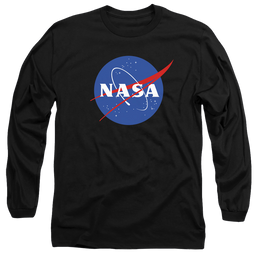 NASA Meatball Logo - Men's Long Sleeve T-Shirt Men's Long Sleeve T-Shirt NASA   