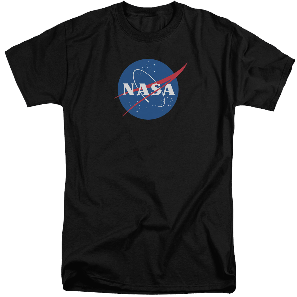 NASA Meatball Logo - Men's Tall Fit T-Shirt Men's Tall Fit T-Shirt NASA   