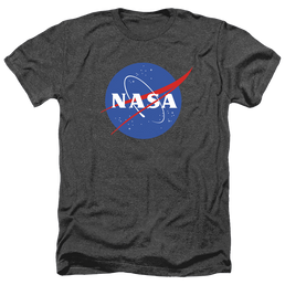 NASA Meatball Logo - Men's Heather T-Shirt Men's Heather T-Shirt NASA   