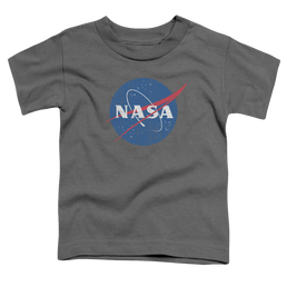 NASA Meatball Logo Distressed - Kid's T-Shirt Kid's T-Shirt (Ages 4-7) NASA   