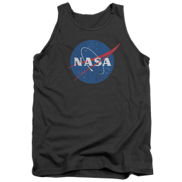 NASA Meatball Logo Distressed - Men's Tank Top Men's Tank NASA   