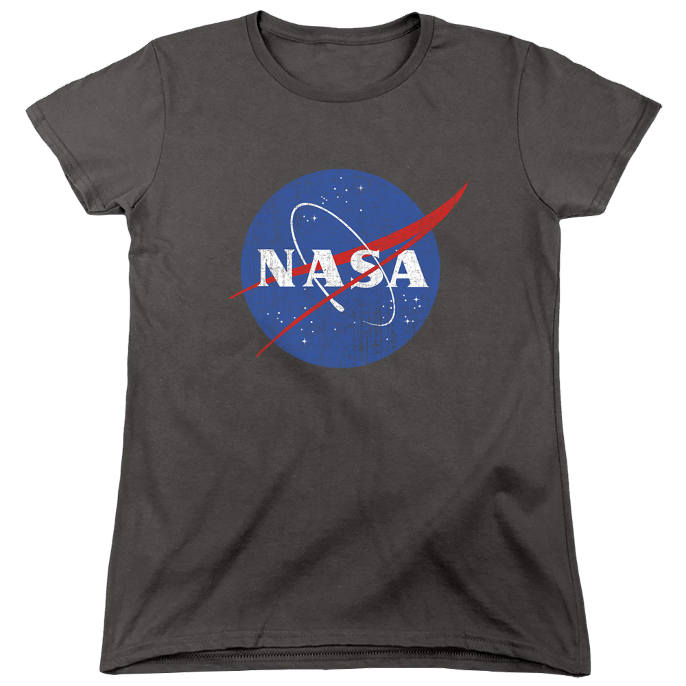 NASA Meatball Logo Distressed - Women's T-Shirt Women's T-Shirt NASA   