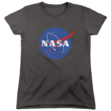 NASA Meatball Logo Distressed - Women's T-Shirt Women's T-Shirt NASA   