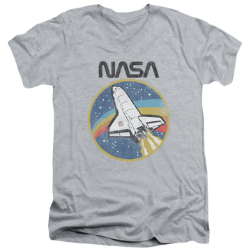 NASA Shuttle Men's V-Neck T-Shirt Men's V-Neck T-Shirt NASA   