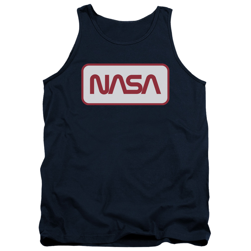 NASA Rectangular Logo Men's Tank Men's Tank NASA   