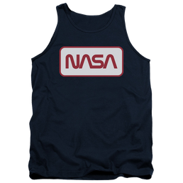 NASA Rectangular Logo Men's Tank Men's Tank NASA   