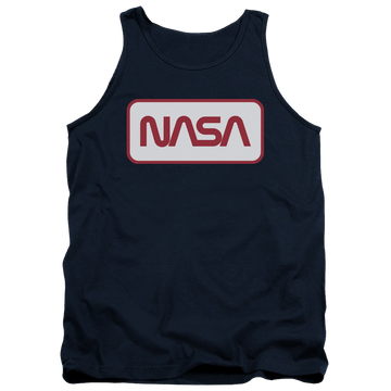NASA Rectangular Logo Men's Tank Men's Tank NASA   