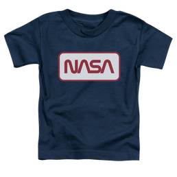 NASA Rectangular Logo Toddler T-Shirt Toddler T-Shirt NASA   
