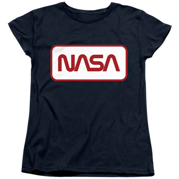 NASA Rectangular Logo Women's T-Shirt Women's T-Shirt NASA   