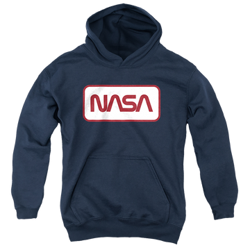 NASA Rectangular Logo Youth Hoodie (Ages 8-12) Youth Hoodie (Ages 8-12) NASA   