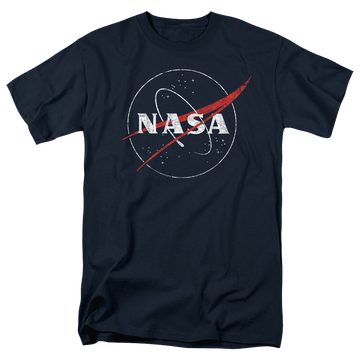 NASA Distressed Logo Men's Regular Fit T-Shirt Men's Regular Fit T-Shirt NASA   