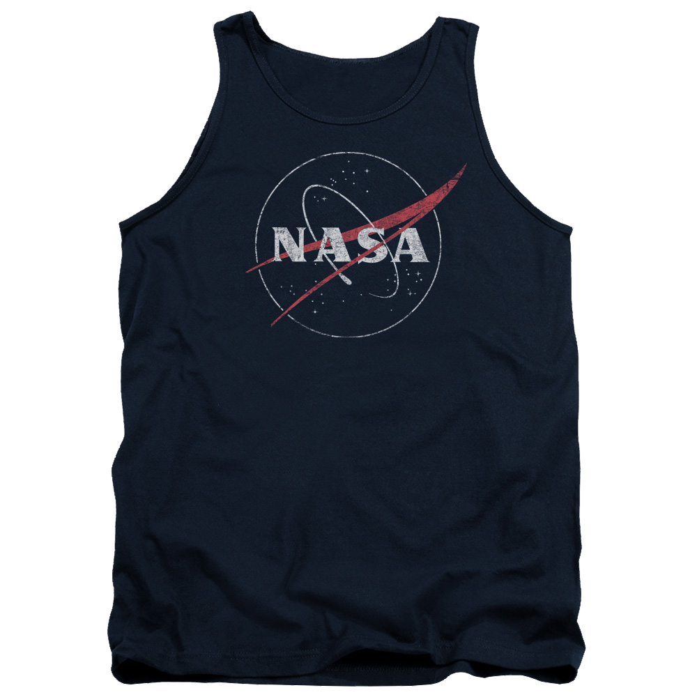 NASA Distressed Logo Men's Tank Men's Tank NASA   