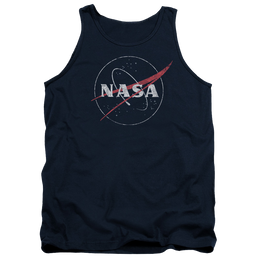 NASA Distressed Logo Men's Tank Men's Tank NASA   