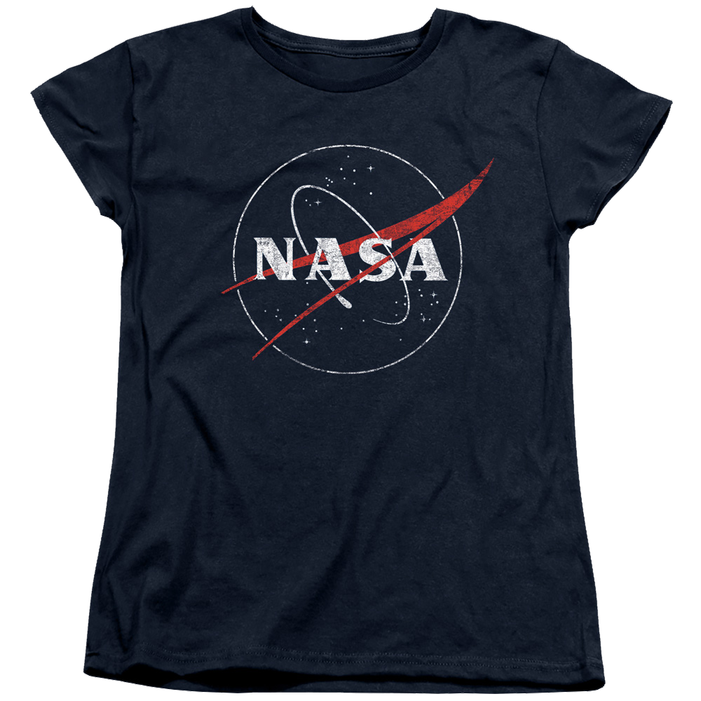 NASA Distressed Logo Women's T-Shirt Women's T-Shirt NASA   