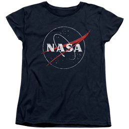 NASA Distressed Logo Women's T-Shirt Women's T-Shirt NASA   