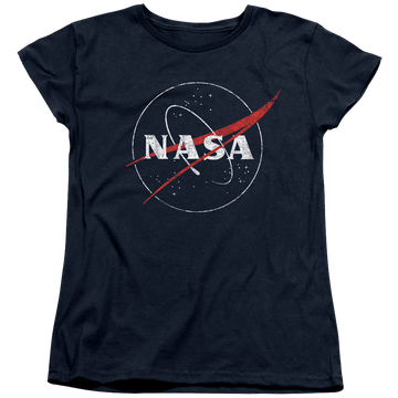 NASA Distressed Logo Women's T-Shirt Women's T-Shirt NASA   