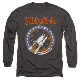 NASA Retro Shuttle Men's Long Sleeve T-Shirt Men's Long Sleeve T-Shirt NASA   