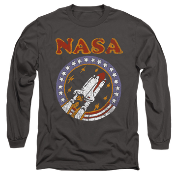 NASA Retro Shuttle Men's Long Sleeve T-Shirt Men's Long Sleeve T-Shirt NASA   