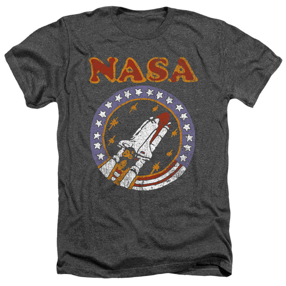 NASA Retro Shuttle Men's Heather T-Shirt Men's Heather T-Shirt NASA   