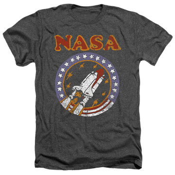 NASA Retro Shuttle Men's Heather T-Shirt Men's Heather T-Shirt NASA   