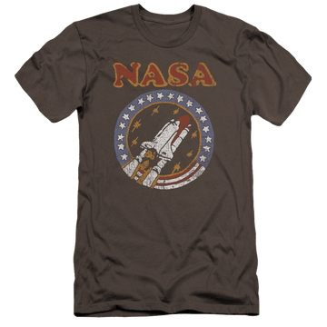 NASA Retro Shuttle Men's Premium Slim Fit T-Shirt Men's Premium Slim Fit T-Shirt NASA   