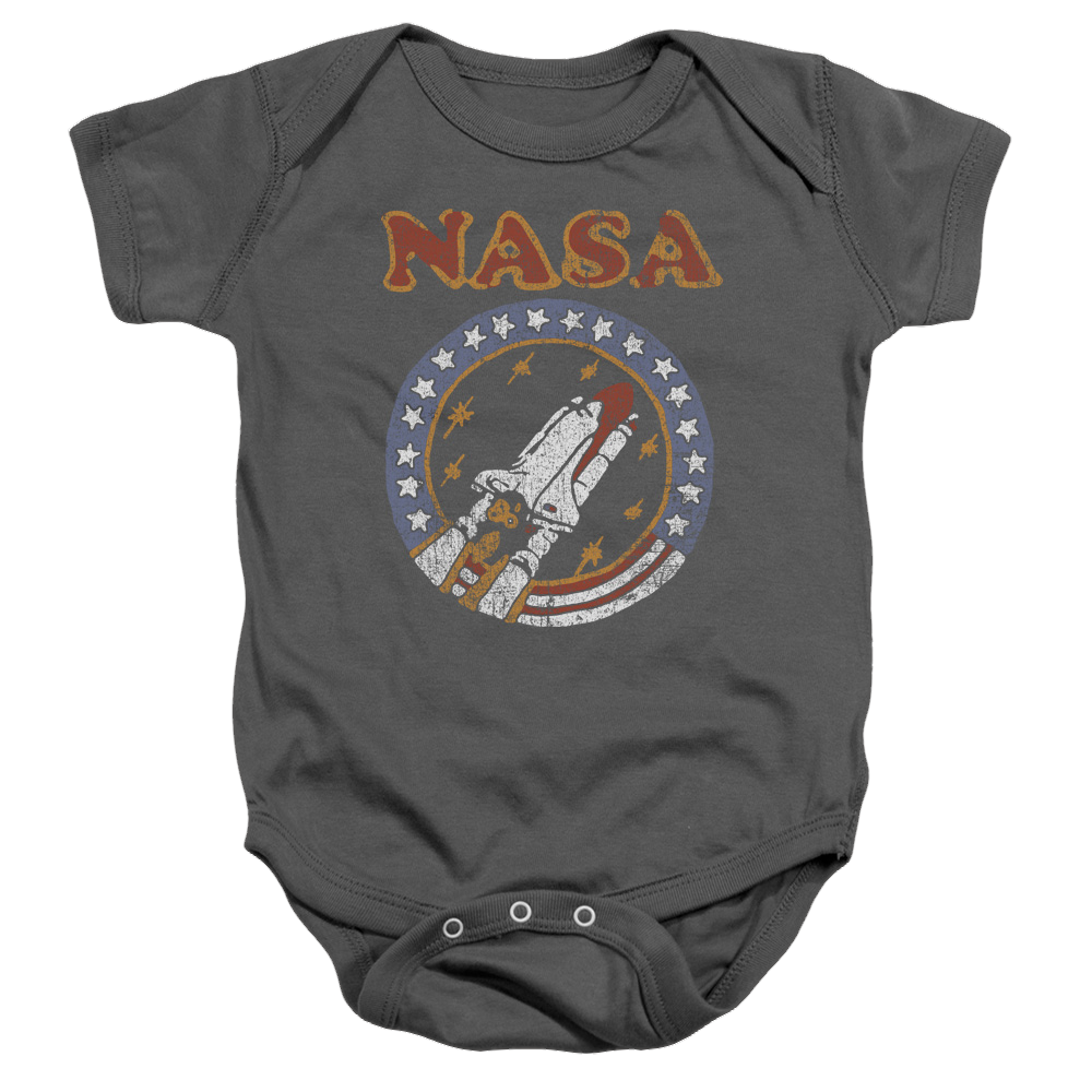NASA Retro Shuttle Baby Bodysuit Baby Bodysuit NASA   