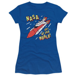 Nasa Out Of This World - Juniors T-Shirt Juniors T-Shirt NASA   