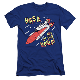 Nasa Out Of This World - Men's Premium Slim Fit T-Shirt Men's Premium Slim Fit T-Shirt NASA   