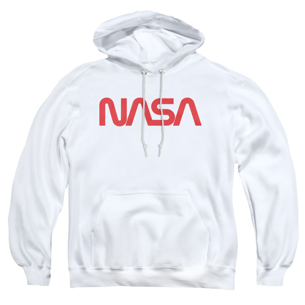 Nasa Worm Logo - Pullover Hoodie Pullover Hoodie NASA   