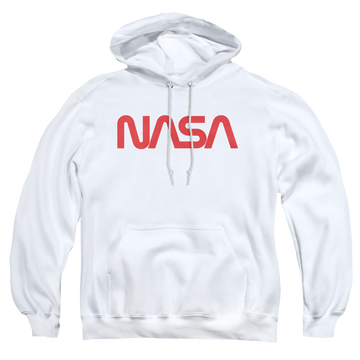 Nasa Worm Logo - Pullover Hoodie Pullover Hoodie NASA   