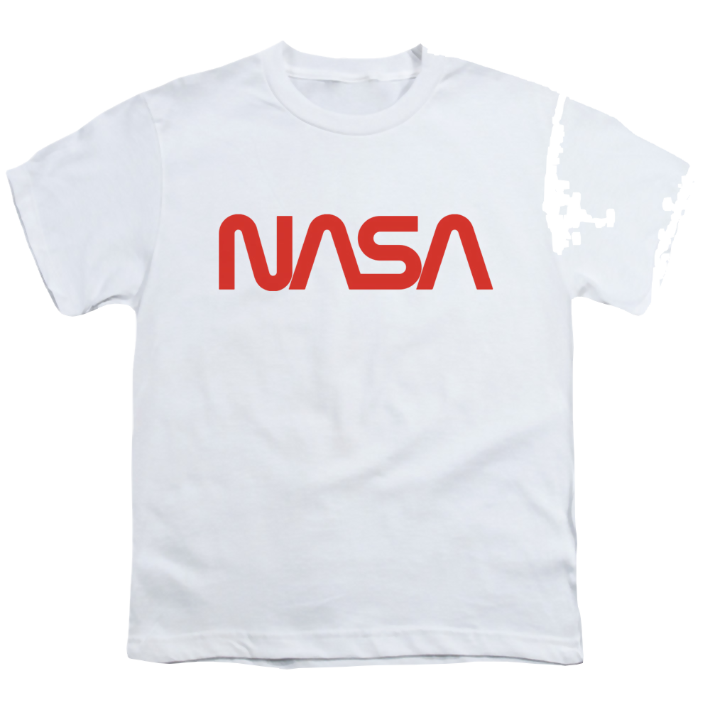 Nasa Worm Logo - Youth T-Shirt Youth T-Shirt (Ages 8-12) NASA   