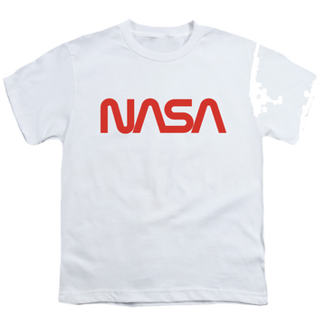 Nasa Worm Logo - Youth T-Shirt Youth T-Shirt (Ages 8-12) NASA   