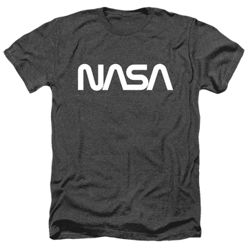Nasa Worm Logo - Men's Heather T-Shirt Men's Heather T-Shirt NASA   