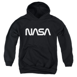 Nasa Worm Logo - Youth Hoodie Youth Hoodie (Ages 8-12) NASA   