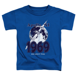Nasa One Giant Leap - Kid's T-Shirt Kid's T-Shirt (Ages 4-7) NASA   