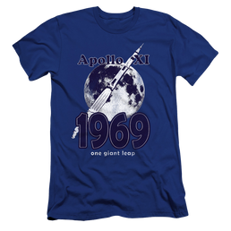 Nasa One Giant Leap - Men's Premium Slim Fit T-Shirt Men's Premium Slim Fit T-Shirt NASA   