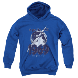 Nasa One Giant Leap - Youth Hoodie Youth Hoodie (Ages 8-12) NASA   