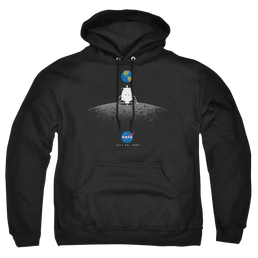 Nasa Moon Landing Simple - Pullover Hoodie Pullover Hoodie NASA   
