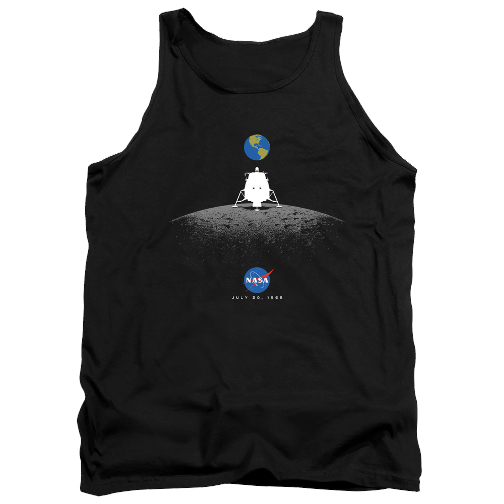 Nasa Moon Landing Simple - Men's Tank Top Men's Tank NASA   