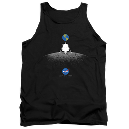 Nasa Moon Landing Simple - Men's Tank Top Men's Tank NASA   