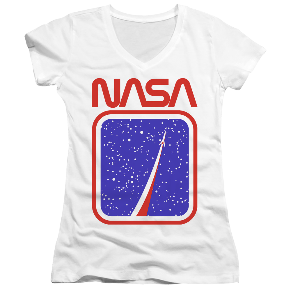 Nasa To The Stars - Juniors V-Neck T-Shirt Juniors V-Neck T-Shirt NASA   