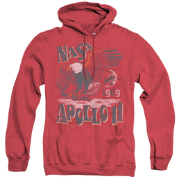 Nasa Apollo 11 - Heather Pullover Hoodie Heather Pullover Hoodie NASA   